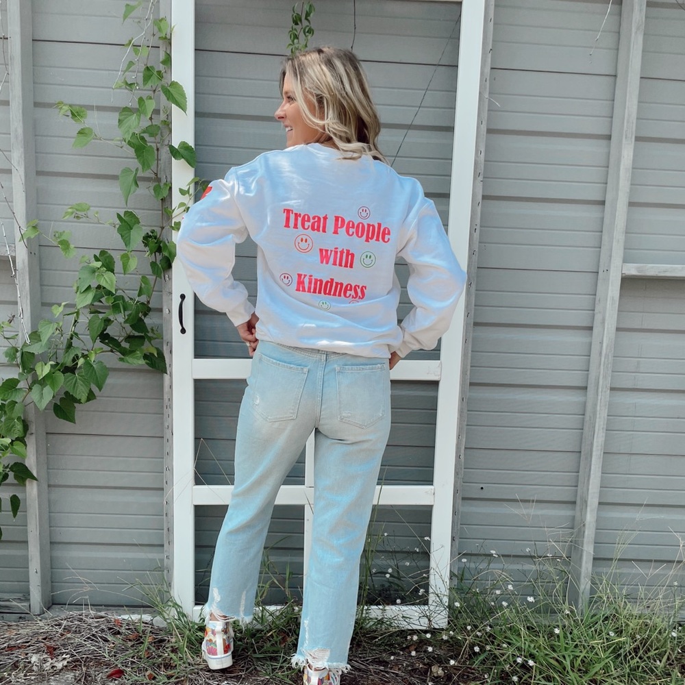 Kindness Sweatshirt- White